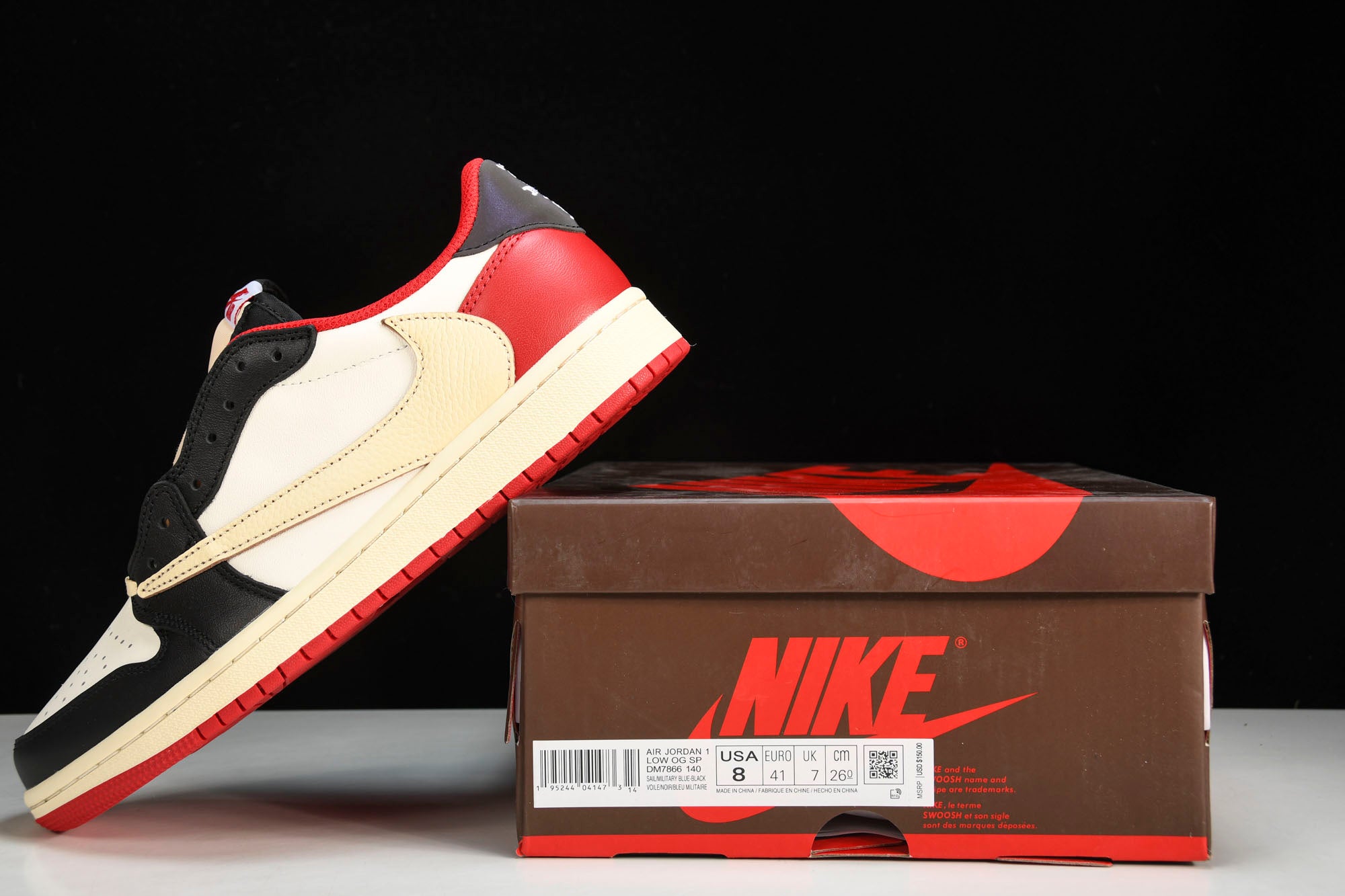 最終値下げ‼️LOWOGSPTD×TRAVIS SCOTT 18㌢ Travis Scott x AJ1 Low 'Red & Black' (Unreleased) | Drip Locker US