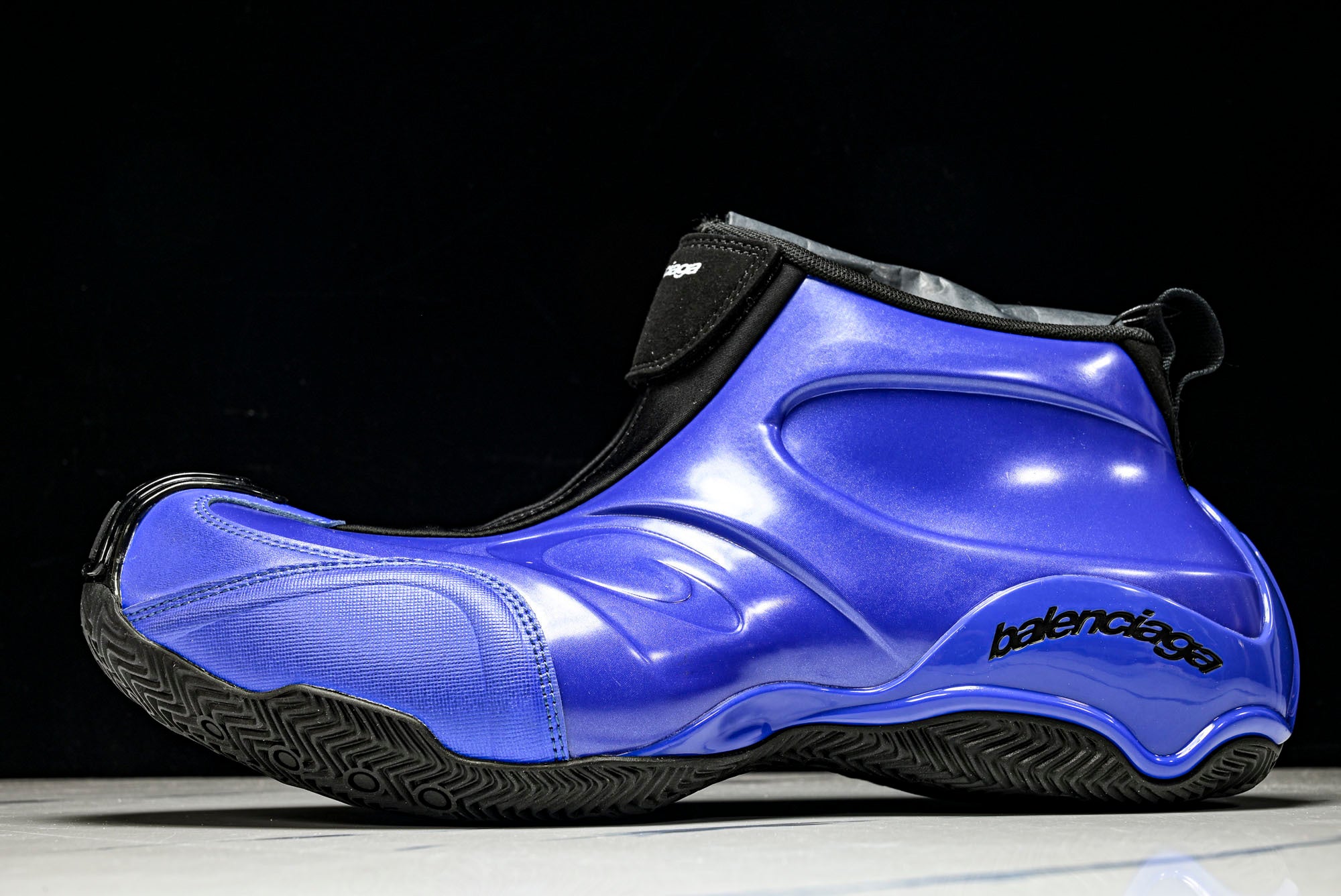 Вalenciaga Basketball Sneaker 'Blue Metallic'