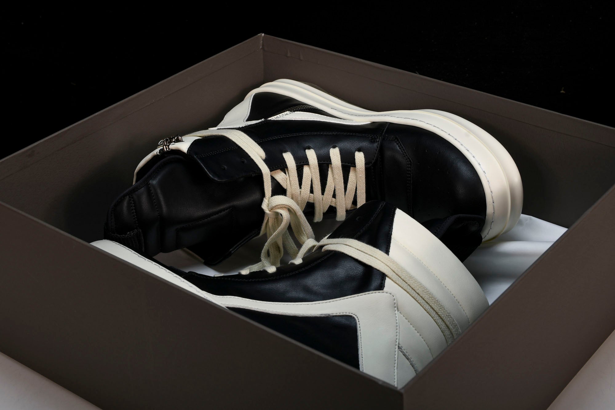 Rick Owens Geobasket 'Black' | Drip Locker US